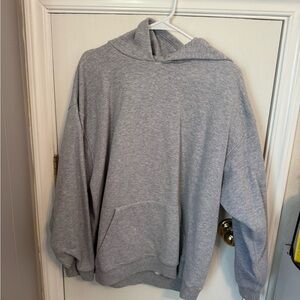 SKIMS Gray Hoodie Sweater